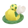 thumbnail image 5 of Hometravel Fashion Brazil Soccer Fan Hat for 2026, Football Style Fedora for Stadium Gear, Championship Matches Cap for Outdoor, Game Day, 5 of 5