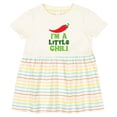 thumbnail image 3 of Inktastic Funny Chili for Baby Girl Boy Girls Baby Dress, 3 of 5