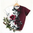 thumbnail image 4 of Cute Graphic Crop Tops for Women Womens T Shirts Loose Fit Pack Fitted Basic Tees 3/4, 4 of 4