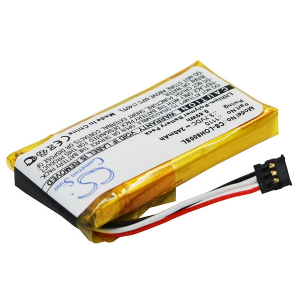 Replacement Battery For Logitech 3.7v 240mAh / 0.89Wh Wireless Headset