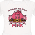 thumbnail image 4 of Inktastic In October We Wear Pink with Ribbon and Pink Pumpkins Boys or Girls Long Sleeve Baby Bodysuit, 4 of 5