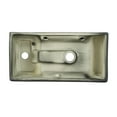 thumbnail image 6 of Voltaire 19.5 x 10 Rectangular Ceramic Wall Hung Sink with Right Side Faucet Mount, Matte Black, 6 of 13