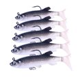 thumbnail image 2 of Señuelo de pesca en hielo de 12,5ganzuelos de cabezacebos blandosaparejos de pesca luminosos Ndcxsfigh Nuevos Originales, 2 of 8