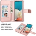 thumbnail image 2 of NJJEX Wallet Case for Samsung Galaxy A03S A12 A13 A14 A23 A32 A51 A52 A53 A54 5G Case,[9 Card Slots] PU Leather Credit Holder Folio Flip [Detachable] Kickstand Lanyard Magnetic Phone Cover [Rose Pink], 2 of 7