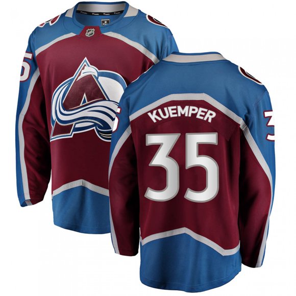 Colorado Avalanche Darcy Kuemper Breakaway Home Jersey