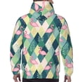 thumbnail image 7 of Salouo Flamingo Pattern Men's Fall Hoodie Sweatshirt,Sport Hoodie with Pockets for Men Pullover Casual Hooded Sweatshirt-3X-Large, 7 of 7