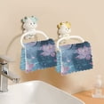 thumbnail image 6 of Qxltty Water Brings Out The Lotus Kitchen Towels Set of 6 Ultra Soft Absorbent Quick Drying Dish Cloths 11 x 11in, 6 of 9
