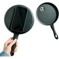 thumbnail image 3 of Frying Pan Phone Case, Funny Fried Egg Pan Phone Case, Weird Halloween Pan Phone Case for iPhone 16/15/14/13/12 Pro Max (XS-MAX) Black, 3 of 6