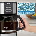 Mr. Coffee 12 Cup Programmable Coffee Maker with 3 Ways to Brew System