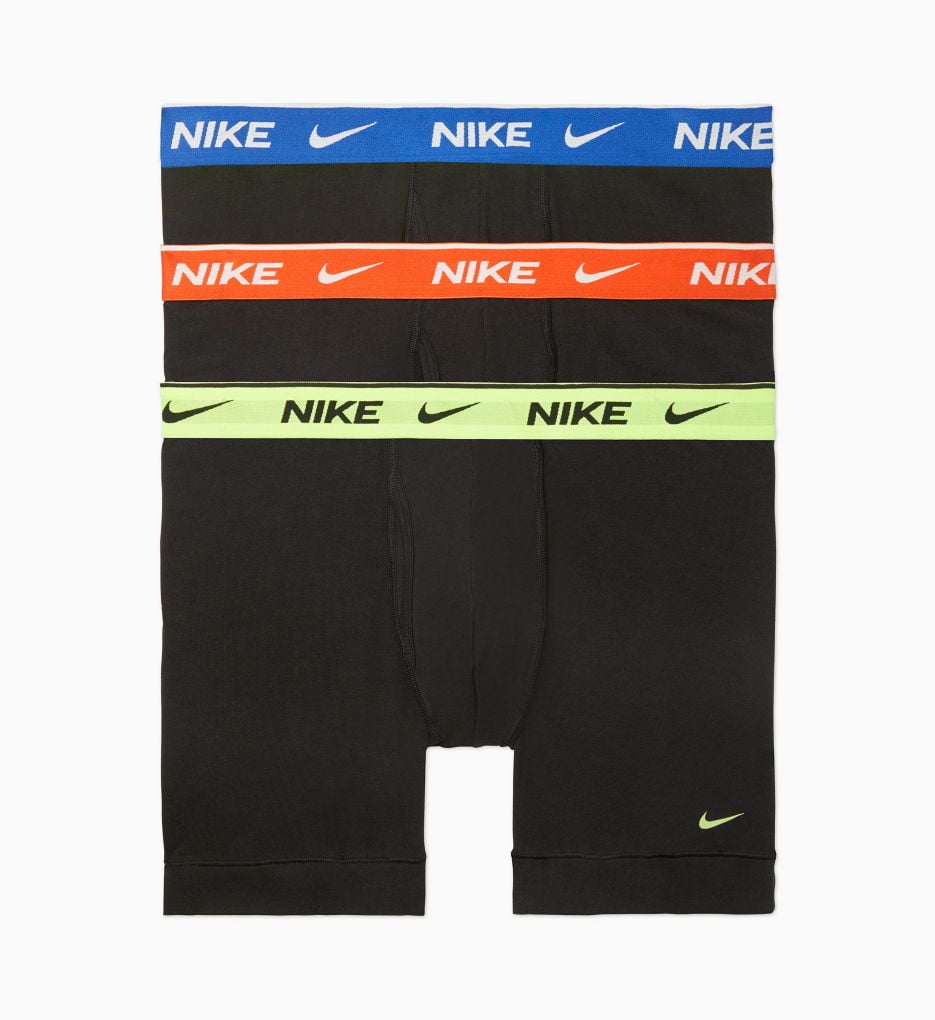Nike - Men's Nike KE1107 Everyday Stretch Boxer Briefs w/ Fly - 3 Pack ...