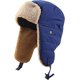 thumbnail image 1 of KAIYANG Gorro mullido de piloto con calentador de algodón y orejas retro de invierno (azul), 1 of 2