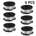 thumbnail image 1 of Line String Trimmer Replacement Spool,Apply To BLACK+DECKER AF-100 Trimmer Line Spools(3/4/6-Pack) 6 PCS, 1 of 8