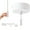 White, variant on Yammee 150cm Cord Metal Pull Chain Switches 60mm Diameter Universal Metal Switches for Ceiling Fan Pendant Light Wall Fixtures