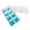 A, variant on YiFudd Soft Bottom Ice Tray 8 Grids Press Silicone Fast Pop-Out for Drinks, B