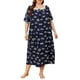 thumbnail image 1 of Vestido de descanso para mujer, camisones holgados de talla grande estilo vintage, pijamas para descansar, 1 of 7