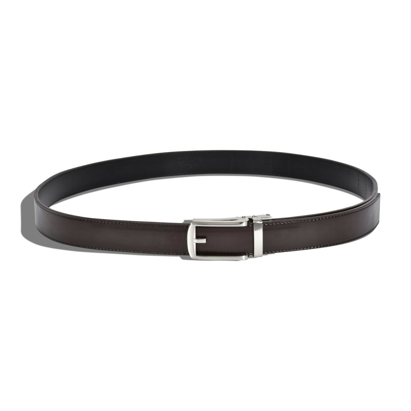 Luxury Lion Designer Men/'s Automatic Sliding Ratchet Buckle Genuine Leather Belt