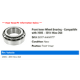 thumbnail image 2 of Front Inner Wheel Bearing - Compatible with 2005 - 2014 Hino 268 2006 2007 2008 2009 2010 2011 2012 2013, 2 of 2