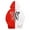 Red, variant on KHONTS Men's Zip up Hoodies Graphic Long Sleeve Pullover Hooded Sweatshirts Western Streetwear Pullovers Yellow XL