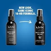 NYX Professional Makeup Finishing Spray, Long Lasting Setting Spray, Matte Finish, 2.03 fl oz