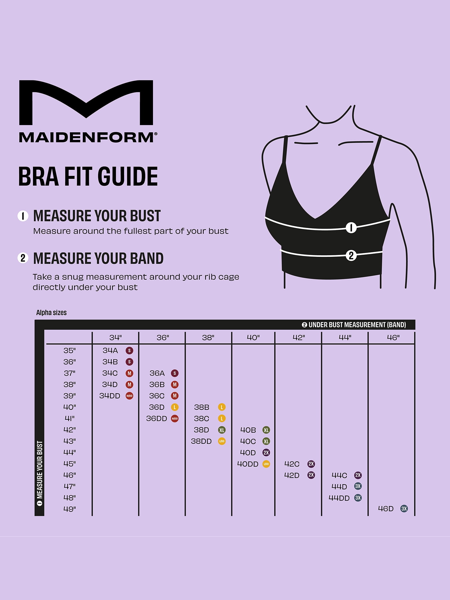 Maidenform M Women's Seamless Bralette