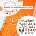 thumbnail image 3 of Guardurnaity 1 paquete de dijes esmaltados, colgantes de Metal delicados, Kits de fabricación de joyas hechas a mano, artesanías decorativas, Ropa, zapatos y accesorios Miscelánea, 3 of 6