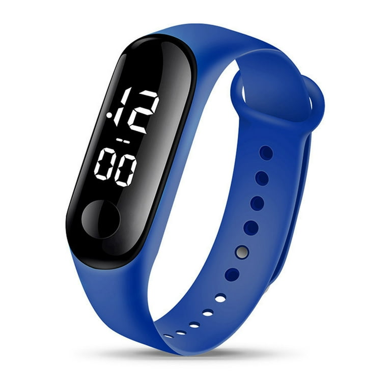 Wristband Watch Kids 321ou Smart Watch Case Kids Fashion Digital LED Sports Watch Unisex Silicone Band Wrist Men Women Walmart