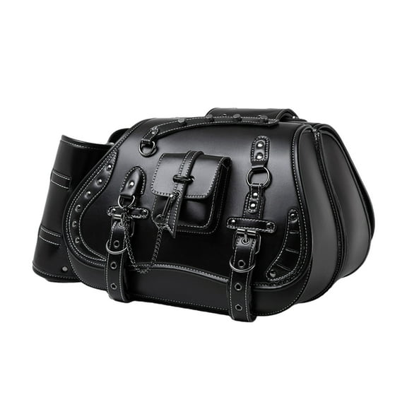1 Pair Over Saddlebag Motorcycle Tool Bag Travel Luggage Storage Bag Motorbike Retro Styles Saddlebag Side Bag