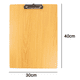 thumbnail image 2 of Carpeta de madera de gran capacidad con clips de bajo perfil para dibujar, esbozar, materiales de arte MFZFUKR CPB-US-XD218-1, 2 of 5