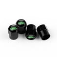 thumbnail image 3 of Metal Car Wheel Tire Valve Caps Cover Auto Accessories For Discovery 3 4 Range Rover Freelander 1 2 SVR Evoque Velar MS Black, 3 of 6