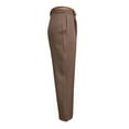 Women's Casual Pants Elegant Solid Color High Waist Ankle Length