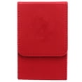 thumbnail image 2 of Caja de Almacenamiento de Tarot con diseño de Sol y Luna Caja de Cartas de Tarot de Cuero PU de Gran tamaño para Cartas de Tarot de tamaño estándar Universal Rojo, 2 of 12