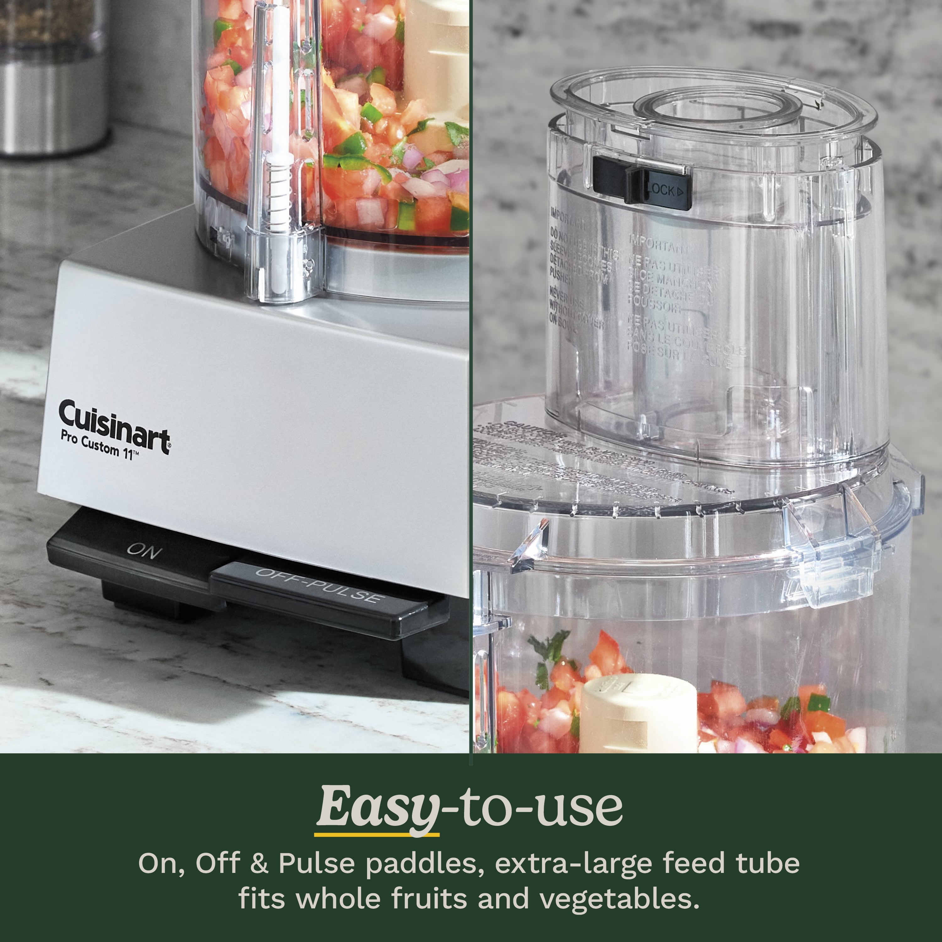 Cuisinart Food Processor Pro Custom 11‚Ñ¢ 11 Cup Stainless Steel