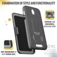 thumbnail image 4 of BLU View 2 Belt Clip Holster Phone Case - Blue/Black, 4 of 11