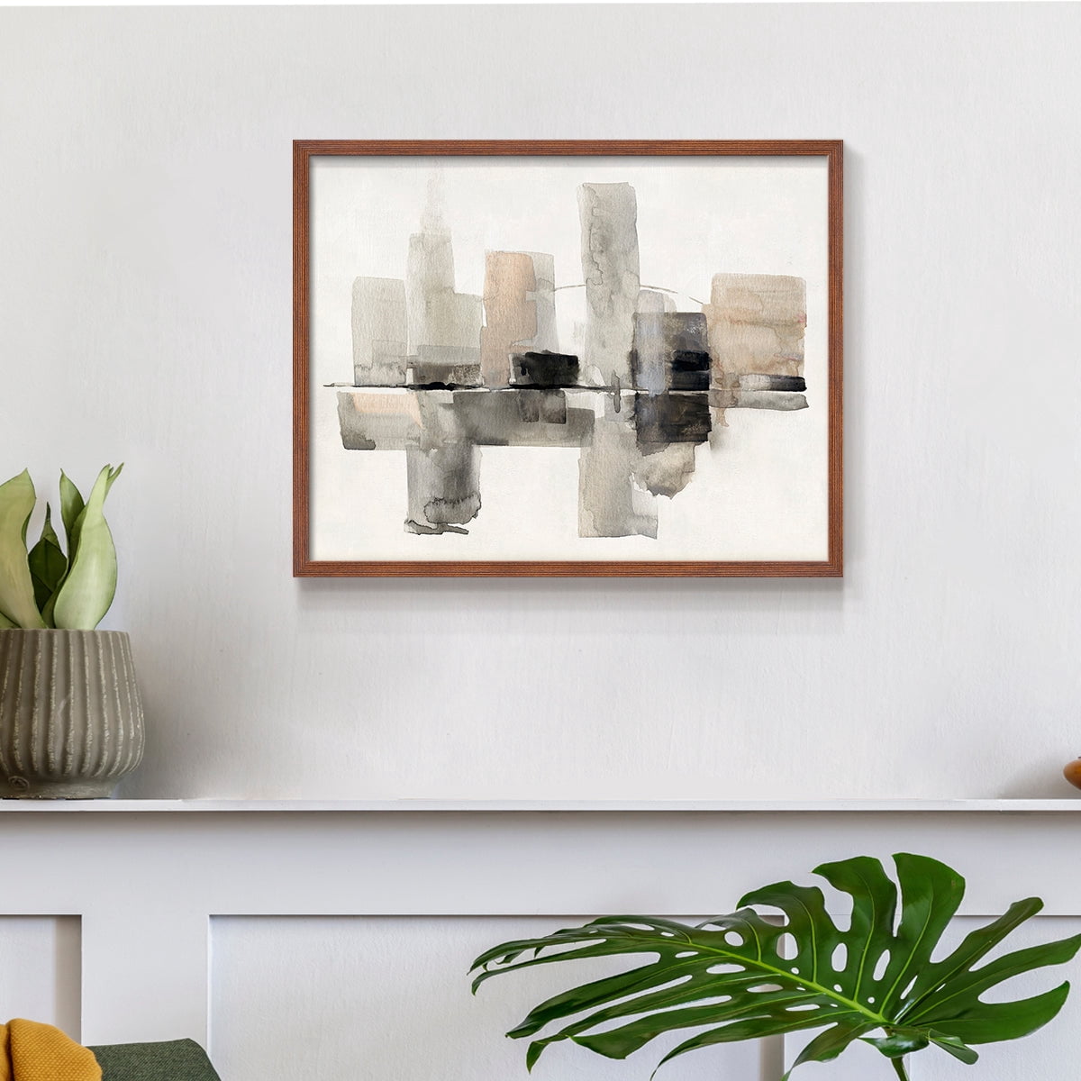 Urban Oasis I by Sally Swatland - Restickable Framed Giclée Print
