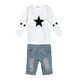 thumbnail image 2 of Niños Niñas Trajes Estrellas Tops De Manga Larga Pantalones Cortos De Mezclilla Jeans Conjunto De Ropa-117649.05 Tmvgtek Mujer, 2 of 9