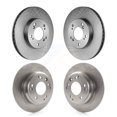 thumbnail image 1 of CMX Front Rear Disc Brake Rotors Kit for Car Honda Odyssey Acura Legend RL Isuzu Oasis K8-101225, 1 of 8