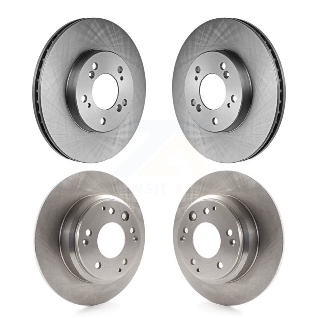 CMX Front Rear Disc Brake Rotors Kit for Car Honda Odyssey Acura Legend RL Isuzu Oasis K8-101225