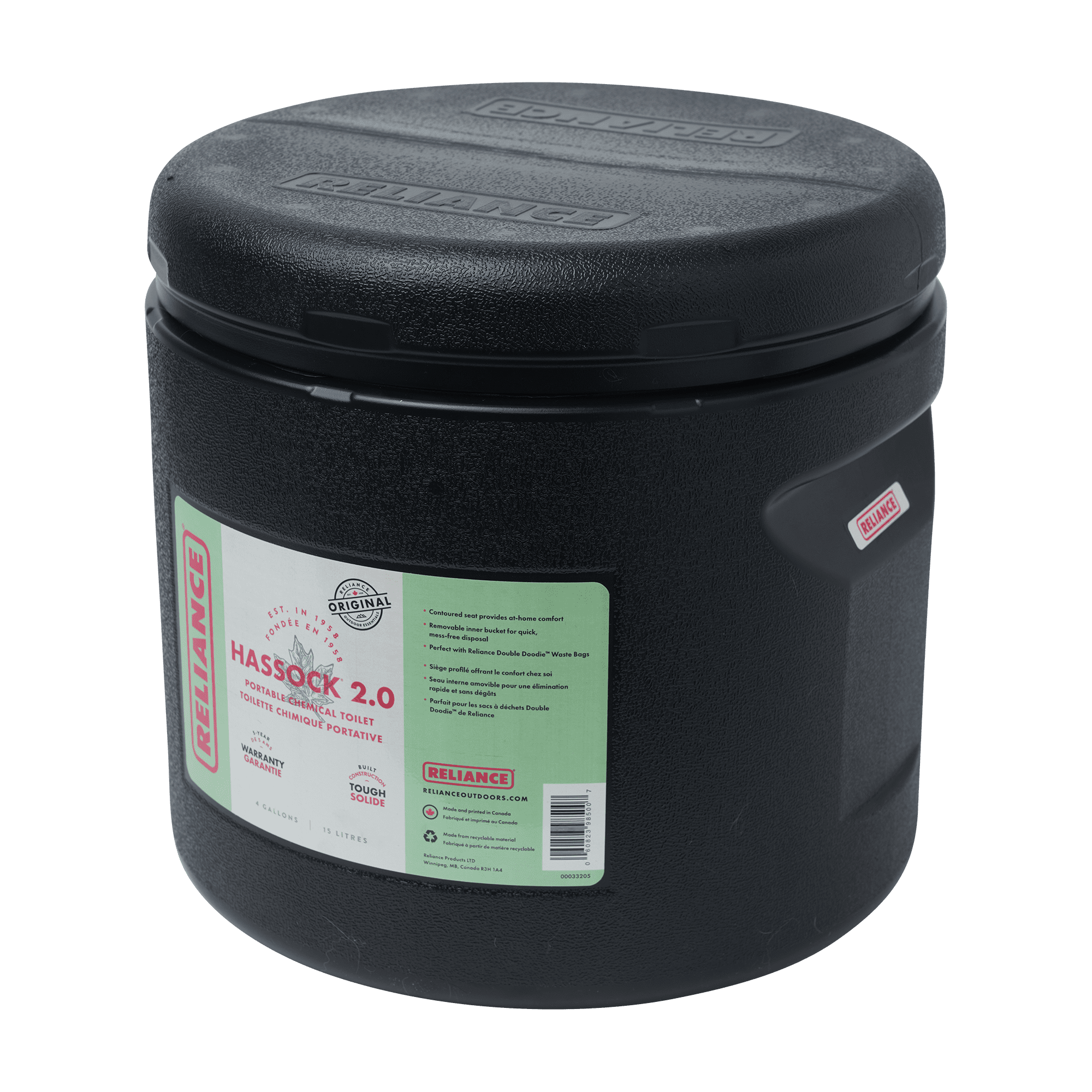 hassock camping toilet