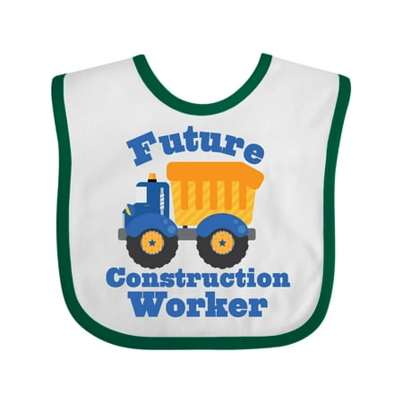 

Inktastic Construction Truck for Kids Gift Baby Boy or Baby Girl Bib