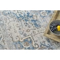 thumbnail image 6 of Vintage Looms Blue/Beige Polyester powerloom Area Rug, 6 of 7