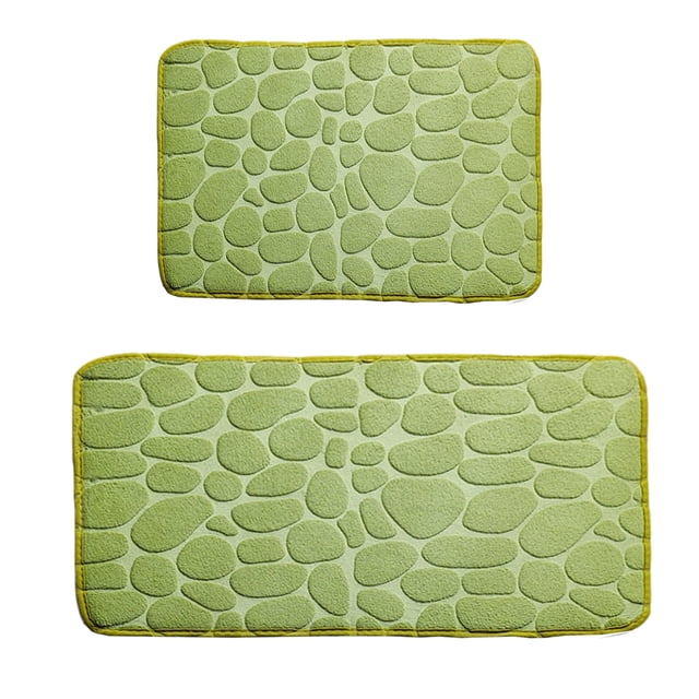 Alfombra de franela con nuevo patrón para el suelo, suave, para baño, sala de estar, absorbente, antideslizante
