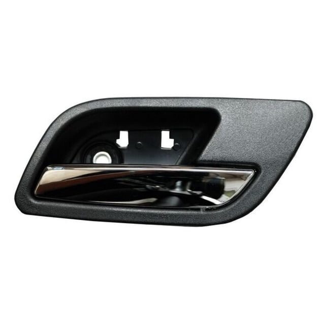 Manija Puerta Interior Pickup 2007 A 2014 Chevrolet Trasera Der Negra/Cromo Genérica .