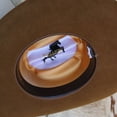thumbnail image 4 of Stetson Red Rocks 3X Cognac Felt Cowboy Hat, 4 of 7