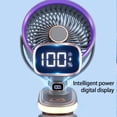 thumbnail image 3 of Guardoinrt ABS Portable Wall Mounted Desktop Fan Free Angle the fan Adjustment Mini Charging Air Circulating Fan Clip, 3 of 6