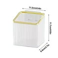 thumbnail image 2 of Daisyyozoid Father's Day Luxury And High Beauty Bathroom Toothbrush, Toothpaste, Comb Storage Rack Bathroom Perforated Free Wall Mounted Wash Table Storage Container, 2 of 2