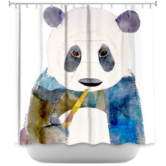 Shower Curtains - DiaNoche Designs - Panda