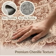 thumbnail image 6 of ODIKA Teal Distressed Inspired Scroll Terracotta That Couch Vintage Flowing Dynamic Stain Resistant Low Profile for Dorm Room, Small Living Apartment, 6 of 7