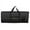 black, variant on HaoXun 61 Keys Electronic Piano Bag with Thickened Anti-Drop Protection, Soft Interior Fabric & Ergonomic Handles for 61-Key Keyboards (105x45x13CM) Includes Storage Bag