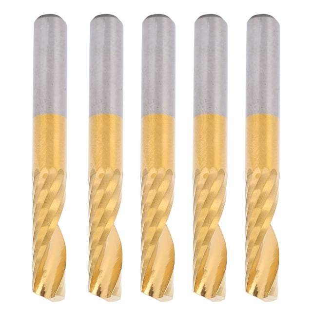 Milling Cutter,5PCS HSS End Mills CNC Milling Bits Milling Machine Tools Rapid Response