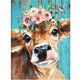 thumbnail image 5 of 5D DIY Diamond Painting Kits de taladro completo Vaca Crystal Diamond Stitch Bordado Decoración Square Drill Bit 30x40cm XianweiShao 9024715016225, 5 of 5